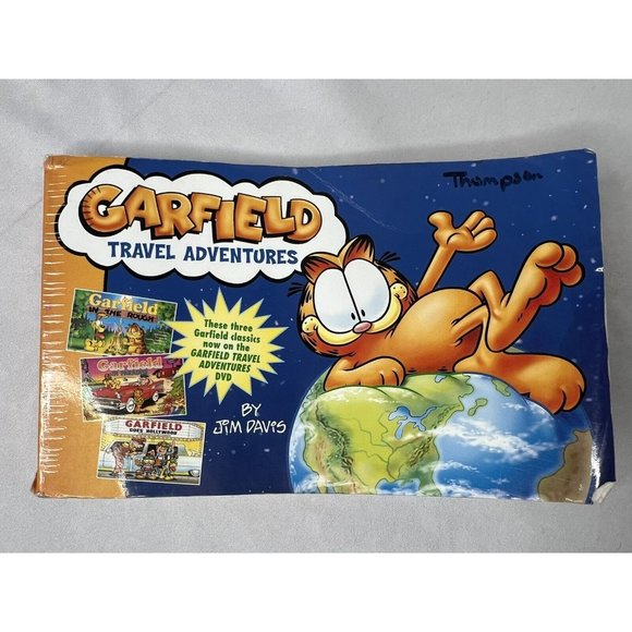 Garfield Travel Adventures Paperback By Davis, Jim Comic Book First Edition 2005 - Picture 1 of 15